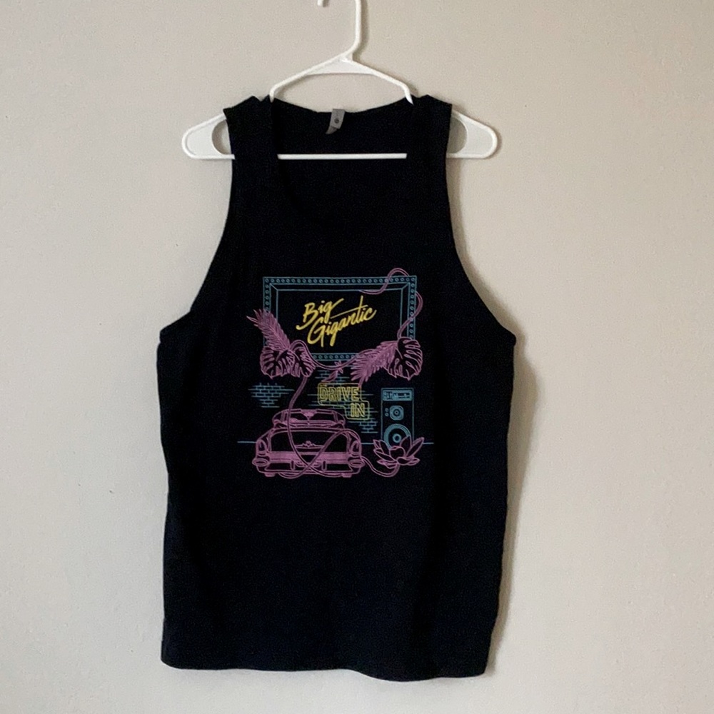 Big Gigantic Drive In Tank Top Size Large